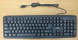 UER Brand New USB Wired Standard Keyboard Color Black