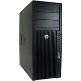 HP Z220 Workstation Tower with Win 10 Pro 64 Bit, Intel Core i5 3570 3.4GHz Quad Core CPU, 16GB DDR3 RAM, 256GB SSD, 2TB HDD, DRW, WIFI, Keyboard Mouse