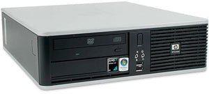 DC 5800 HP SFF  Computer intel Core 2 DuoE8400 3GHz 2GB 80GB DVD Win 7 pro 64 bit