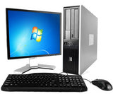 HP Compaq  6200 Pro SFF PC  Desktop Computer  i5-2400 Quad Core 3.10GHz 8GB 1TB DVD Windows 10 Pro 64 Bit WiFi 19" LCD  Keyboard Mouse