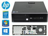 HP Compaq 8200 Elite  Pro SFF Desktop Computer PC intel core i5 2400 3.1GHz - 4GB - 250GB - DDR3-DVD - Windows 10 Professional 64 bit