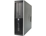 HP Compaq 8000 Elite  Pro SFF HP Desktop Computer PC Intel Core 2 Duo(E8500)  3.16GHZ- 4GB - 250GB - DVD - Windows 7 Professional