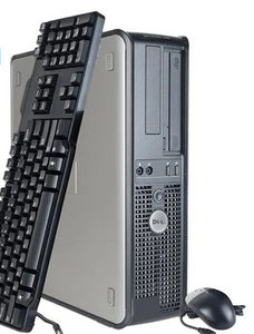 Dell Optiplex 380/780 Super Fast XP Pro Desktop Computer Core 2 Duo,  3.00 GHz / 4GB RAM / 256GB SSD, DRW, Keyboard & Mouse