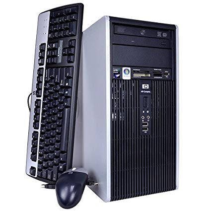 HP DC 7900 Tower Core 2 Duo Dual Core 2.93Ghz 4GB 250GB DVDRW WiFi Windows 10 Professional 64 Bit