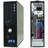 Dell OptiPlex 780 Desktop Computer C2D 2.93 GHz, 8GB RAM, 160GB HDD, Windows 10 Pro 64 Bit, Dual 19" Monitor Set