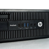 HP ProDesk 400 G1 SFF  - intel Core i3 4130  3.4GHz -4GB RAM -500 GB HDD windows 7 professional